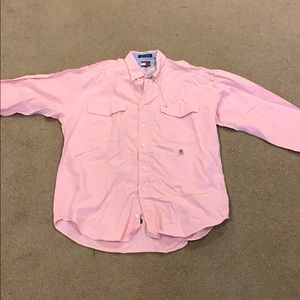 Tommy Hilfiger Double Breasted Dress Shirt